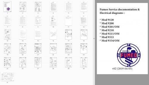 Fumeo Mod 9120 9200 9201 9210 9211 9333 9334 Service manual, Languages: Italian - Image 2