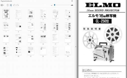Eiki CL-250 User manual, Languages: Japanese - Image 2