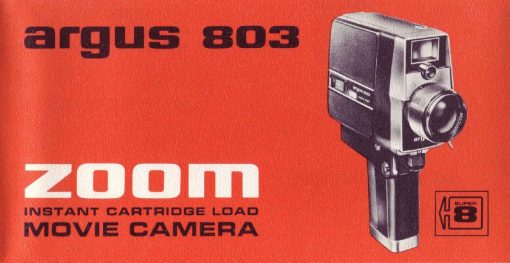 Argus 803 User manual, Languages: English
