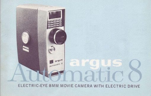 Argus Automatic 8 User manual, Languages: English
