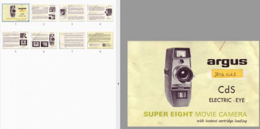 Argus Model 802 User manual, Languages: English - Image 2
