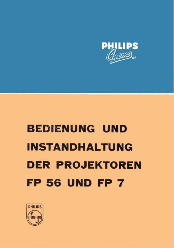 Philips FP56 FP7 User manual, Languages: German