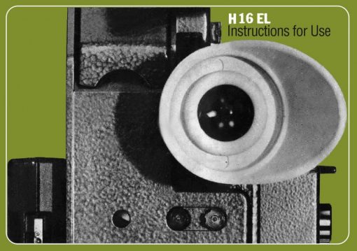 Bolex H16 EL User manual, Languages: English