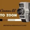 Cinemax 8E AUTO ZOOM Gebruikshandleiding, Talen: Duits cover