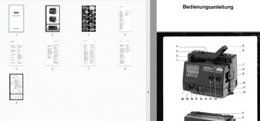 Eumig Memory Stereo 90 Gebruikshandleiding, Talen: Duits preview