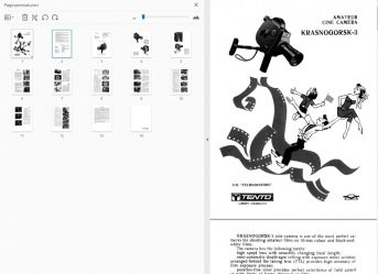 Krasnogorsk 3 Gebruikshandleiding, Talen: Engels preview