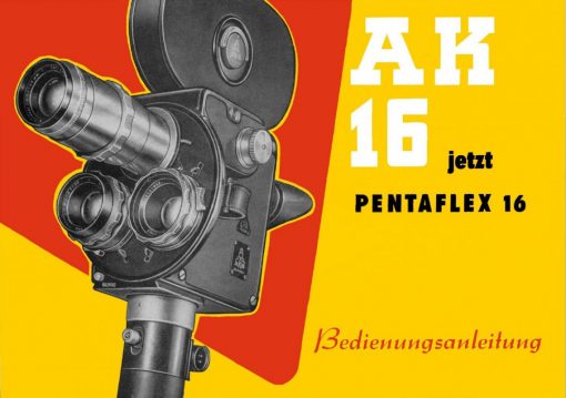 Pentacon Pentaflex 16 User manual, Languages: German