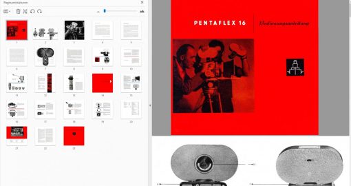Pentacon Pentaflex 16 User manual, Languages: German - Image 2