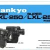 Sankyo Super LXL-250, super LXL-255 Macro Gebruikshandleiding, Talen: Duits Frans Spaans Italiaans cover