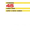 Chinon 45 Gebruikshandleiding, Talen: Engels Nederlands cover