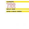 Chinon 722 Reflex Zoom Gebruikshandleiding, Talen: Engels cover