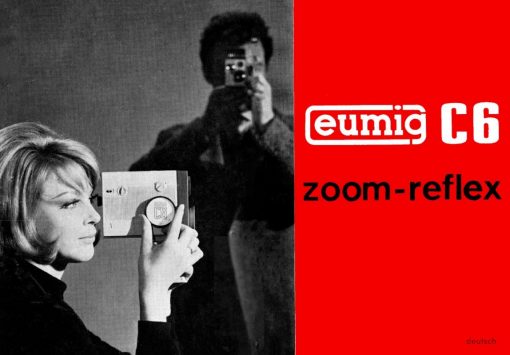 Eumig C6 zoom-reflex Gebruikshandleiding, Talen: Duits cover