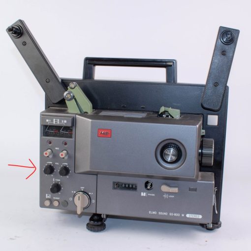 Elmo GS-800, SC-18, ... volume - tone button (for 6mm axis) (PP-0153) - Image 2