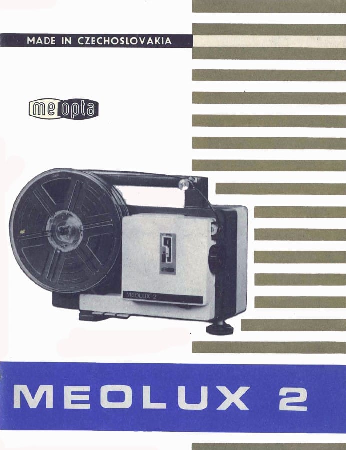 Meopta Meolux 2 (typ 85114) Gebruikshandleiding, Talen: Duits cover