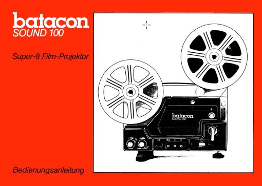 Batacon Sound 100 Gebruikshandleiding, Talen: Duits cover