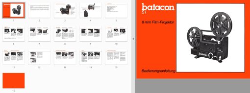 Batacon S1 Gebruikshandleiding, Talen: Duits preview