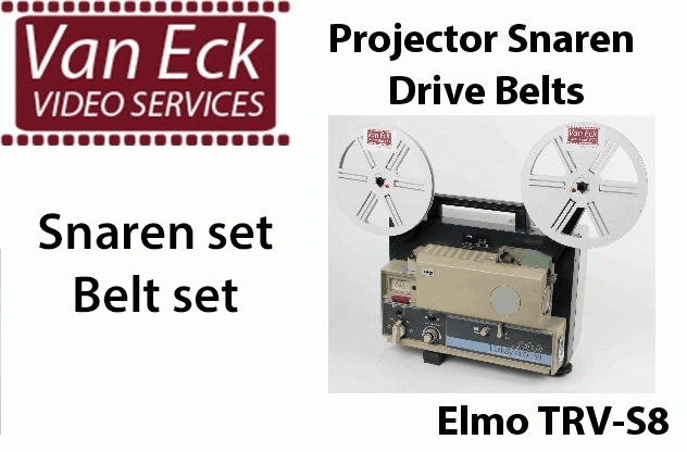 Elmo TRV-S8 belt (3 belt set)