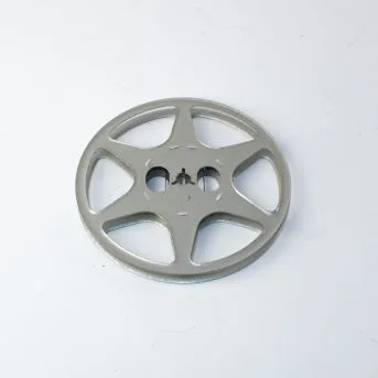 Filmspoel metaal - dubbel8 / 8mm / geluidsband - 60 meter/200ft (12,7cm diameter) (gebruikt)