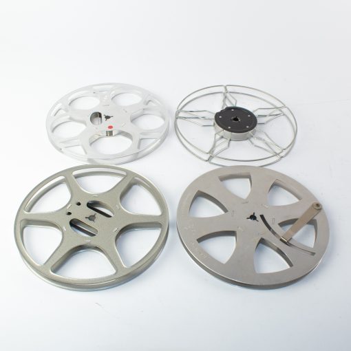 Filmspoel metaal dubbel8 / 8mm / geluidsband - 120 meter / 400ft (17,8 cm diameter) (gebruikt) - Afbeelding 2