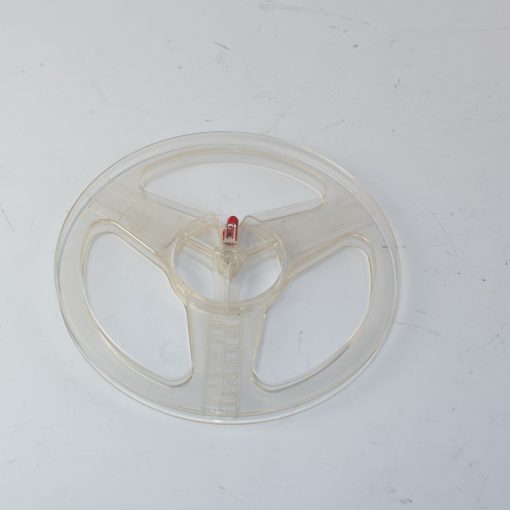 Filmspoel plastic dubbel8 / 8mm / geluidsband - 120 meter / 400ft (17,8 cm diameter) (gebruikt)