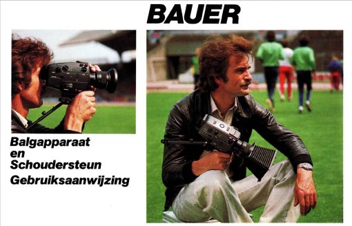 Bauer Bauer Balgapparaat en Schoudersteun Gebruikshandleiding, Talen: Nederlands cover
