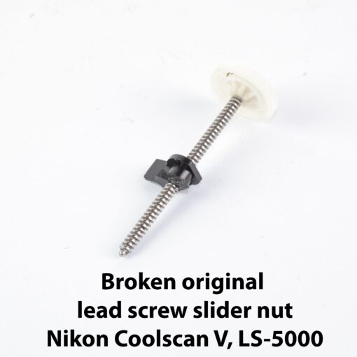 Lead screw slider nut for Nikon V, LS-5000 (PP-0398) - Afbeelding 2