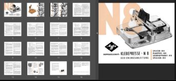Agfa N8 Splicer Gebruikshandleiding, Talen: Duits Engels Nederlands Zweeds preview