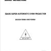 Sears Design 9288A and 9289A Onderdelen- en service handleiding, Talen: Engels cover