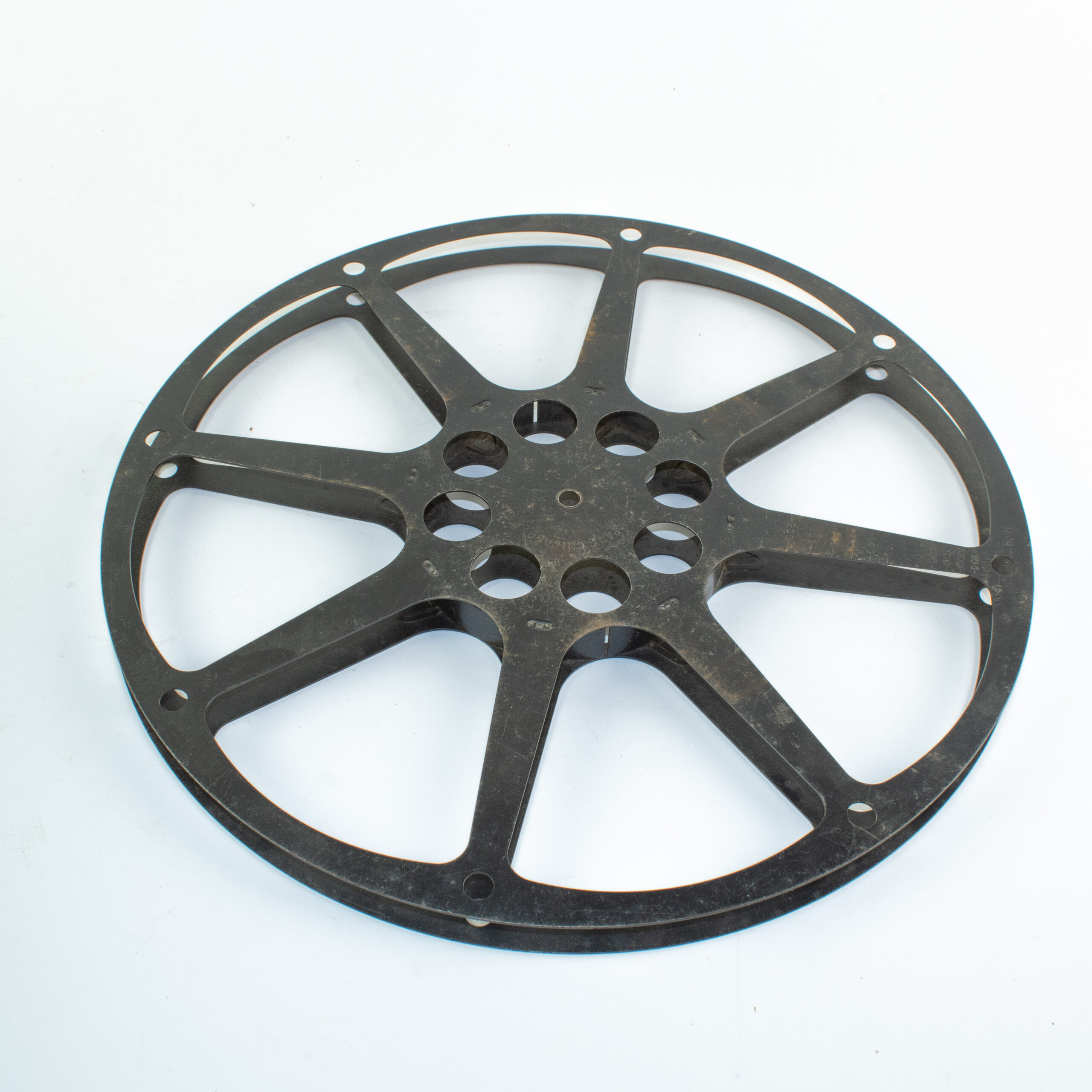 16mm filmspoel metaal 360 meter (35.5 cm - 14 inch) (gebruikt) - Afbeelding 3