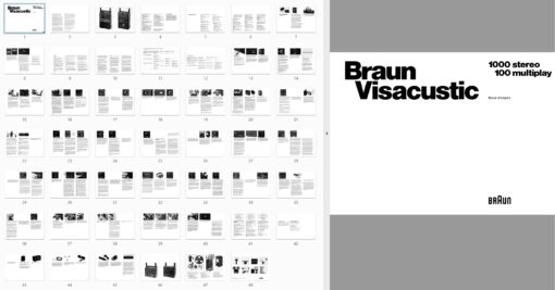 Braun Visacustic 1000 stereo 100 multiplay Gebruikshandleiding, Talen: Frans preview