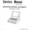 Canon EOS System Electrical Adjustments Service handleiding, Talen: Engels cover