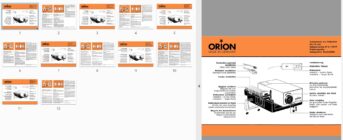 Orion PK35A Gebruikshandleiding, Talen: Duits Engels Frans Spaans Italiaans Nederlands preview