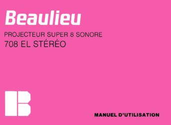 Beaulieu 708 EL STEREO Gebruikshandleiding, Talen: Frans cover