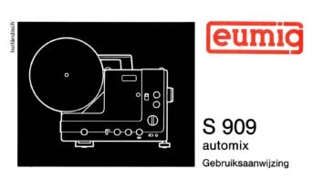 Eumig S909 automix Gebruikshandleiding, Talen: Nederlands cover