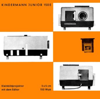 Kindermann Junior 150E Gebruikshandleiding, Talen: Duits cover