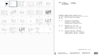 Bauer T50 T60 T500 T600 T520 Onderdelenhandleiding, Talen: Duits Engels Frans preview