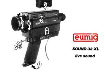 Eumig SOUND 33XL live sound Gebruikshandleiding, Talen: Nederlands cover
