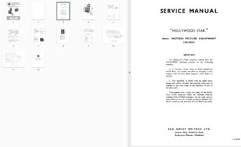 RCA Hollywood STAR LMI-32263 Service handleiding, Talen: Engels preview