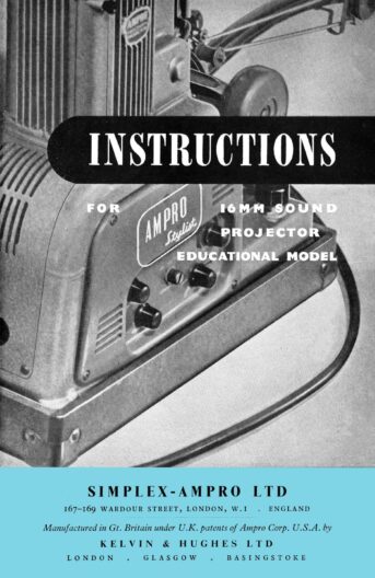 Ampro Stylist Educational Gebruikshandleiding, Talen: Engels cover