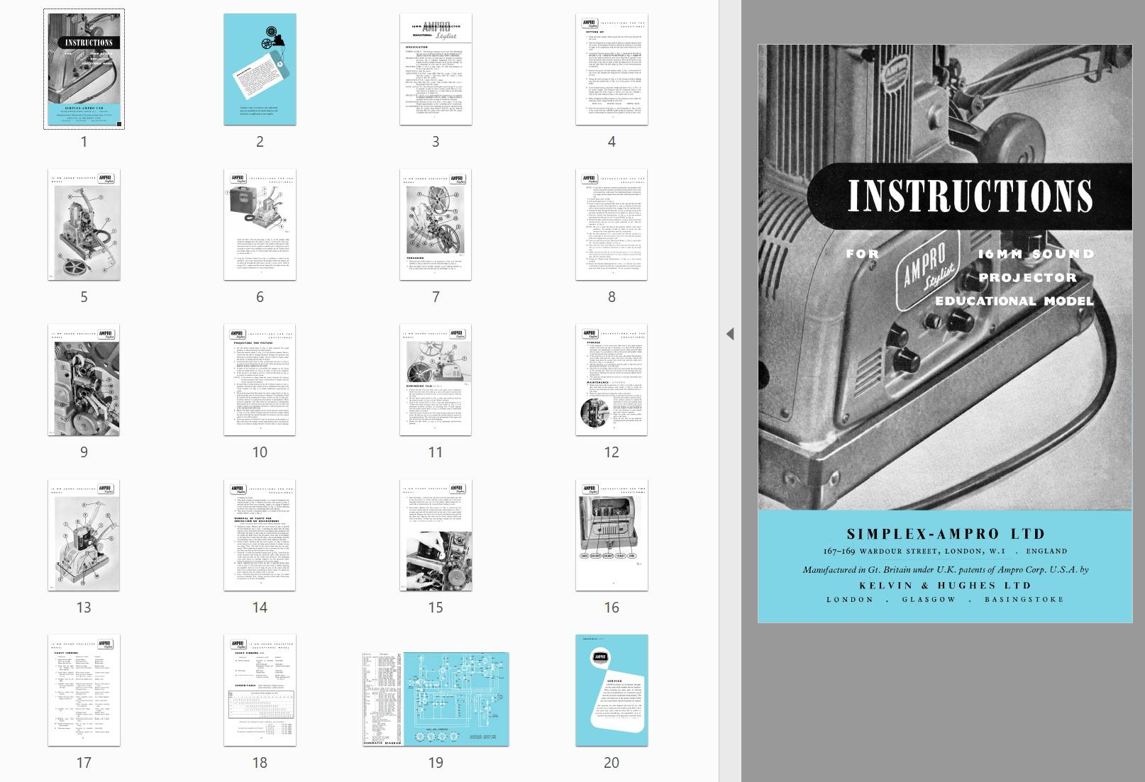 Ampro Stylist Educational Gebruikshandleiding, Talen: Engels preview