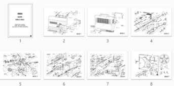 Eumig Mark 505D 510D Onderdelenhandleiding, Talen: Duits Engels Frans preview