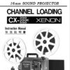Elmo CX-350 CX-350E CX-550 Xenon Gebruikshandleiding, Talen: Engels Japans cover