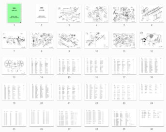 Eumig Mark S802 onderdelenhandleiding, Talen: Duits Engels Frans preview