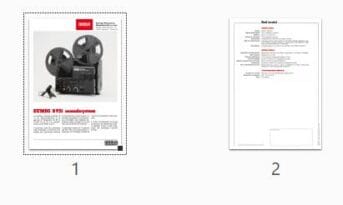 Eumig S931 leaflet, Talen: Italiaans preview