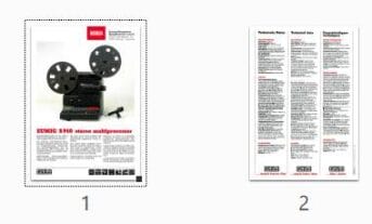 Eumig S940 leaflet, Talen: Duits Engels Frans preview