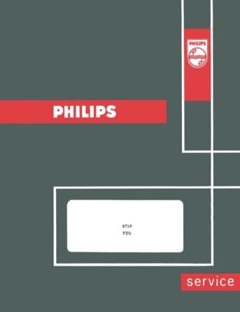 Philips FP3 service handleiding, Talen: Nederlands cover