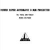 Sears Tower No 9280A and 9282AY model 584.92820 - super automatic 8mm projector service handleiding, Talen: Engels cover