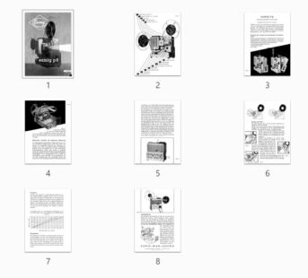 Eumig P8 gebruikshandleiding, Talen: Duits preview